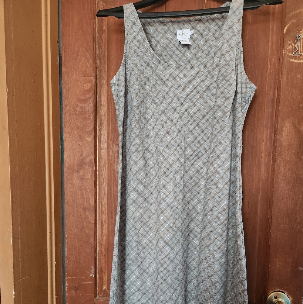 Vintage Calvin Klein Jeans Sheath Cotton Dress